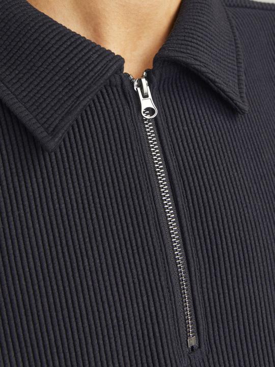 Immagine prodotto Jack & Jones Jorrick Plisse Sweat Zip Split Polo Ln (L)