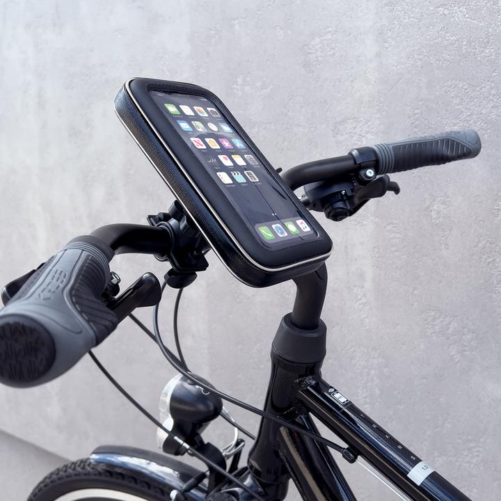 Produktbild Wozinsky phone holder for bike, motorcycle, scooters black (WBHBK7)