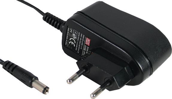Produktbild MeanWell Netzteil Euro-Steckladegrät 7,5V 0,8A 6W