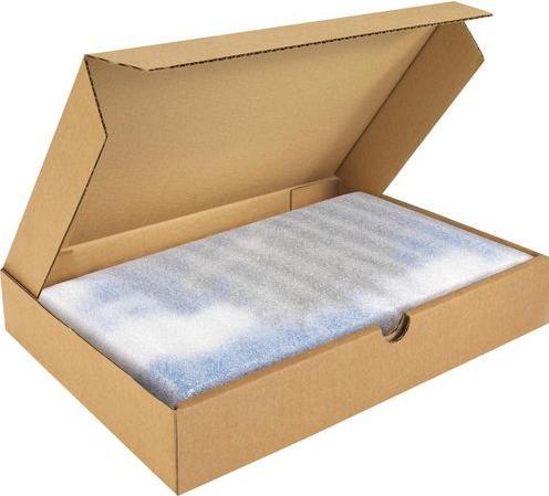 Actual product image Rajapack Raja shipping box 1-wall cardboard 310 (W) x 50 (D) x 430 (H) mm Brown (50 pcs.)