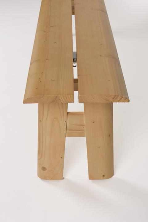 Actual product image Zuiver Outdoor Bench Avenue Natural