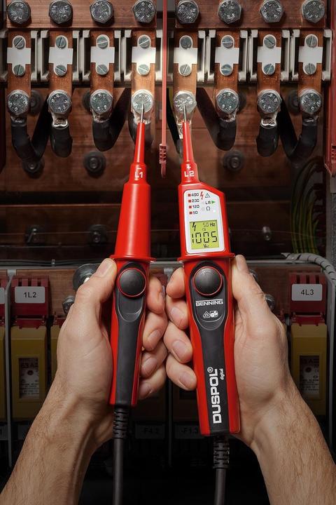 Immagine prodotto Benning Tester di tensione bipolare DU (CAT III 1000V, CAT IV 600V, Multimetro portatile)