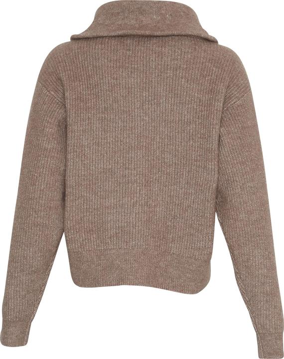 Produktbild Moss copenhagen damen zip-pullover gytta (M, L)