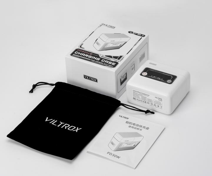 Produktbild Viltrox Camera Battery Charging Case Power Bank for Canon LP E6 (Ladegerät)