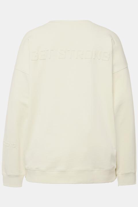 Produktbild Studio Untold Sweatshirt, oversized, Rücken-Embossing, Ballon-Langarm (42, 44)