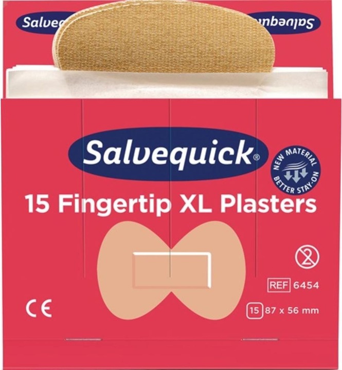 Produktbild Söhngen Refill für SALVEQUICK, 6 VE Fingerspitzenpflaster, je 15 Stk, VE à 6 Stk (6 x)