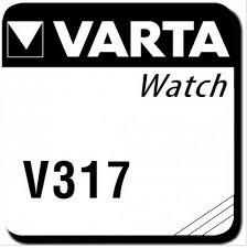 Actual product image Varta Button cell V317 (1 pcs., SR62, 8 mAh)