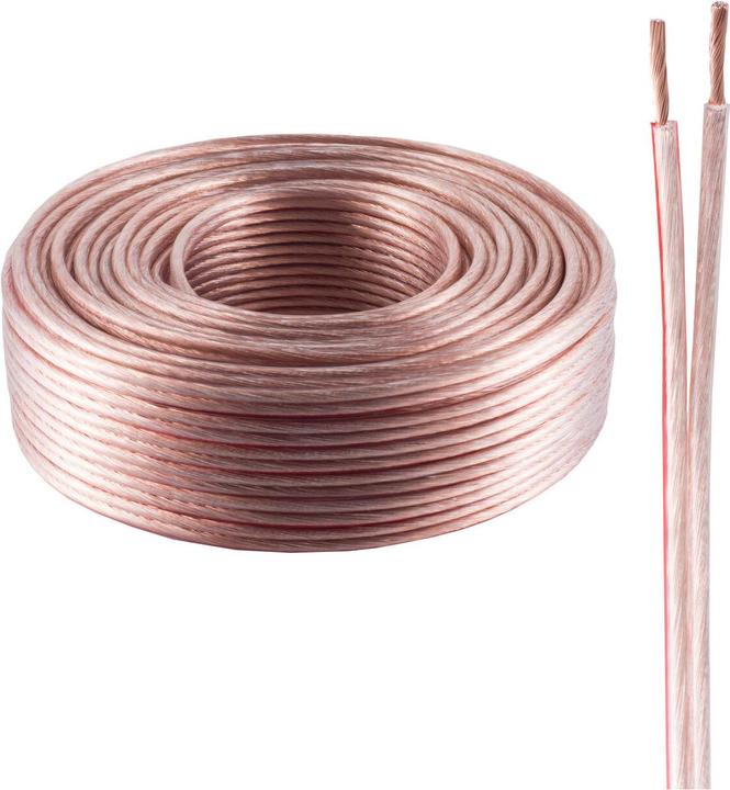 Image du produit Shiverpeaks BASIC-S--Câble haut-parleur 0.75mm² 24x0.2 CCA transparent 100m (100 m, 0.75 mm²² mm)