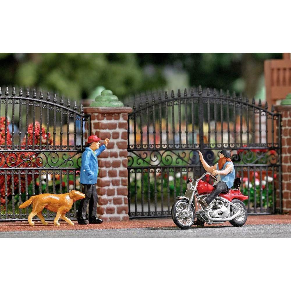 Thumbnail - Busch H0 US Motorrad mit Biker