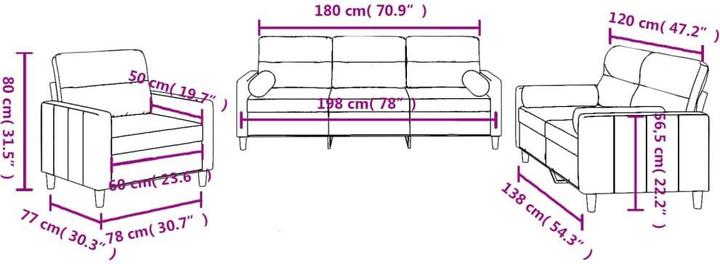 Actual product image vidaXL Sofagarnitur (Upholstery set)