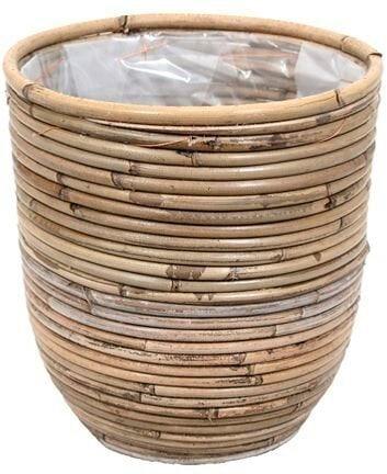 Actual product image Cachepot Rattan (18 cm)