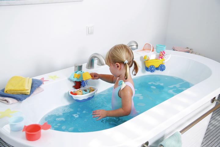 Actual product image Zapf Creation BABY bornSplish Splash bathtub with teddy bear