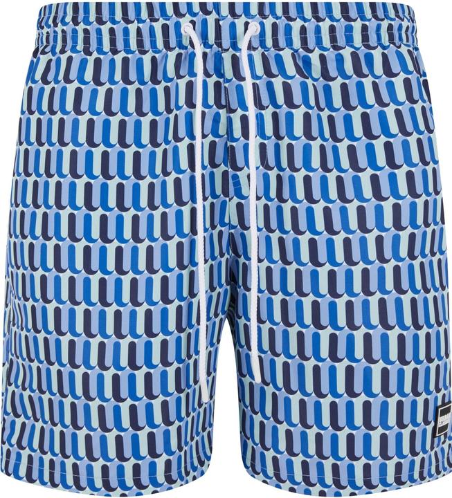 blue retro pattern