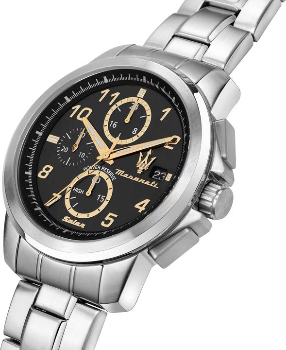 Image du produit Maserati Successo Solar Édition Limitée, Analogique à Quartz avec Fonction Solaire (Montre analogique, 44 mm)