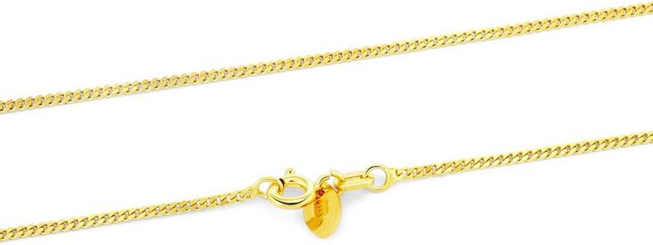 Beneto JemnÃ½ pozlacenÃ½ Å™etÃ­zek ze stÅ™Ã­bra Pancer Gold - Length: 45 cm