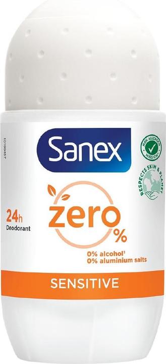 Produktbild Sanex Zero% Sensitive Deo Roll-On 50 Ml (Roll-on, 50 ml)