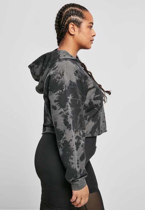 Immagine prodotto Urban Classics Felpa con cappuccio corta oversize da donna, sbiancata (3XL)