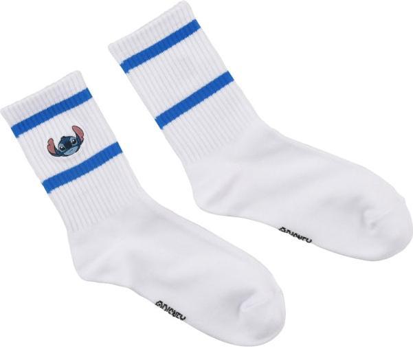 Immagine prodotto Disney Stitch gestrickte College-Gesichtssocken Weiss (36 - 39)