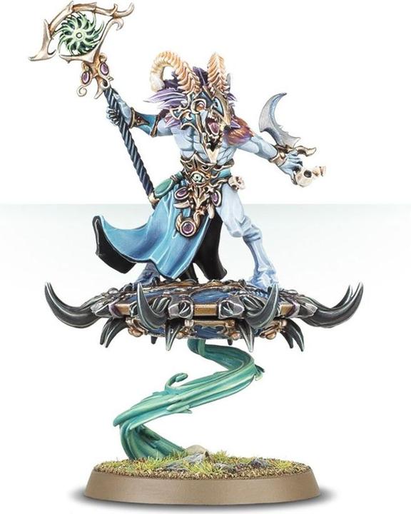 Productafbeelding Games Workshop Warhammer AoS - Spearhead Disciples of Tzeentch : Troupeau de Guerre de Tzaangor (Plastic)