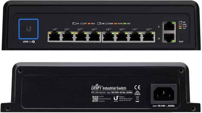 Produktbild Ubiquiti Unifi USW-Industrial: 10 Port (8 Ports)