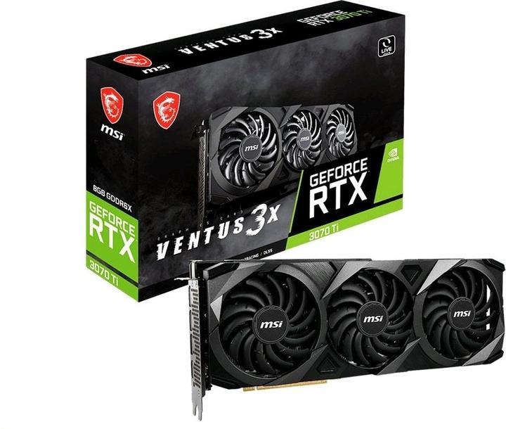 Immagine prodotto MSI GeForce RTX 3070 Ti VENTUS 3X 8G (8 GB)