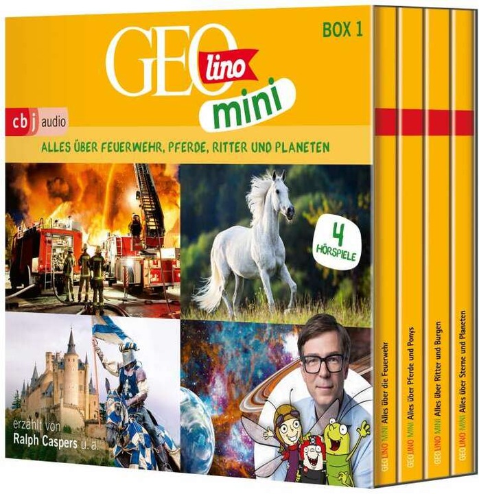 Produktbild GEOLINO MINI: Box 1 (Eva Dax, Oliver Versch, Roland Griem, Jana Ronte-Versch, Heiko Kammerhoff, Deutsch)