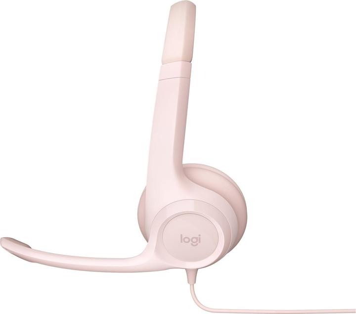 Image du produit Logitech Casque filaire H390 - ROSE - USB (Filaire, USB-A)