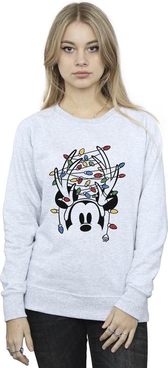 Image du produit Disney - Sweat MICKEY MOUSE CHRISTMAS HEAD LIGHTS - Femme (M)