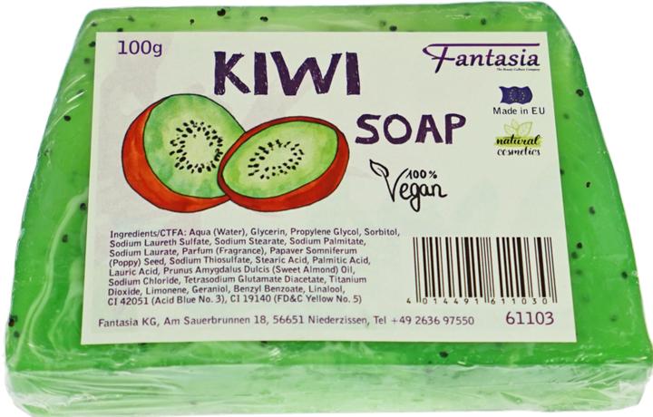 Actual product image KIWI Soap 10 x 6.7 cm 100 gr