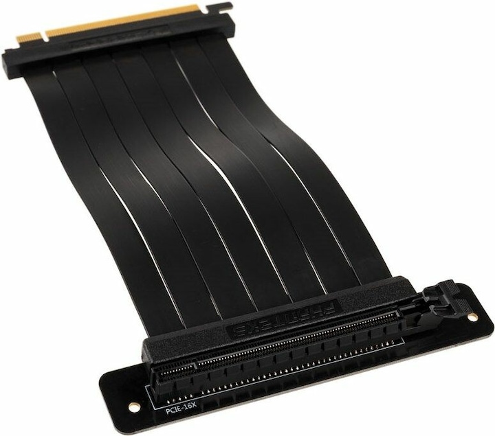 Phanteks PCIe x16 Riser Flachband-Kabel, 90 Grad