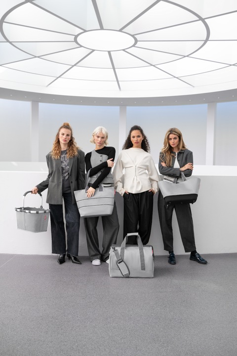 Immagine prodotto reisenthel shopper e1 grigio a spina di pesce