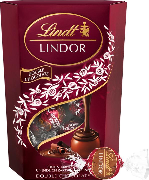 Produktbild Lindt Lindor Double Chocolate (200 g)