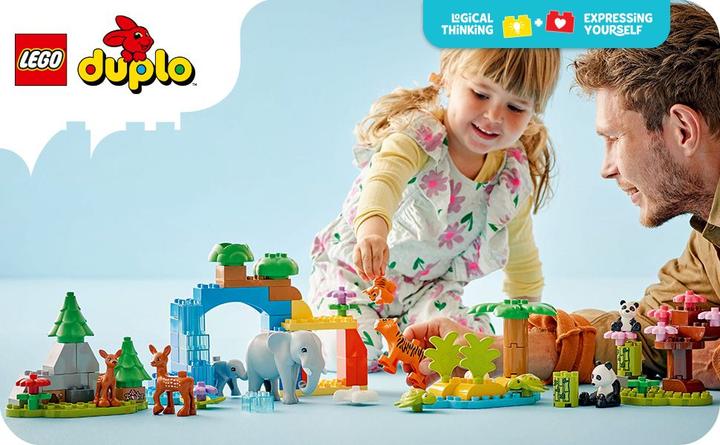 Image du produit LEGO Wildtier-Familien 3-in-1-Set (10446)