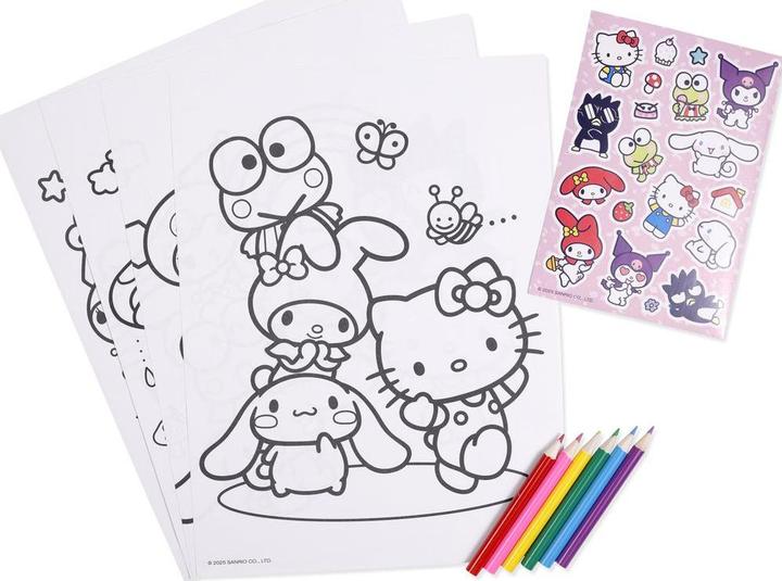 Immagine prodotto Hello Kitty Malset mit Sticker