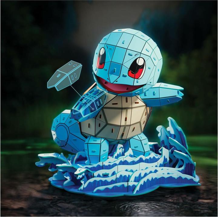 Actual product image 4D Puzzle Pokémon Schiggy