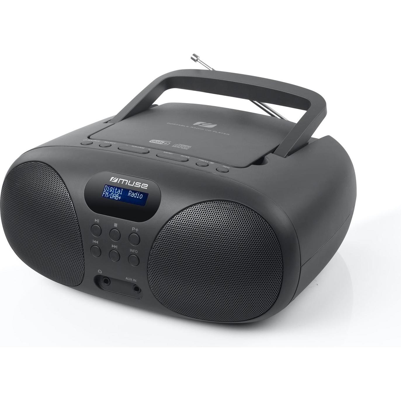Muse MD-208 DB (DAB, FM, PLL), Radio, Nero