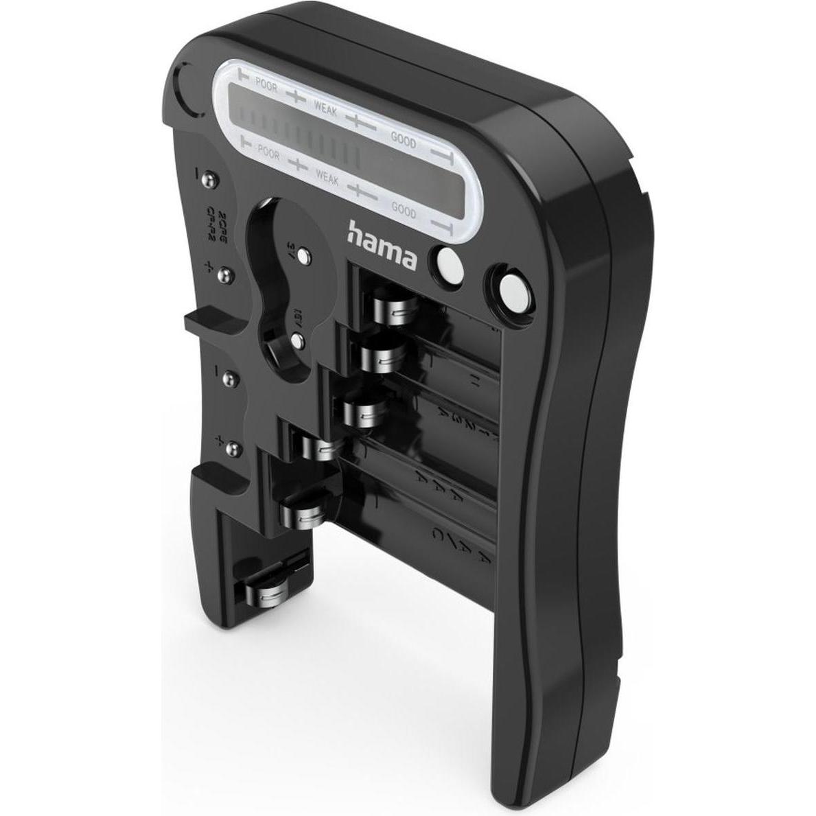 Hama Dispositivo di misurazione universale, Accessori pile + batterie, Nero