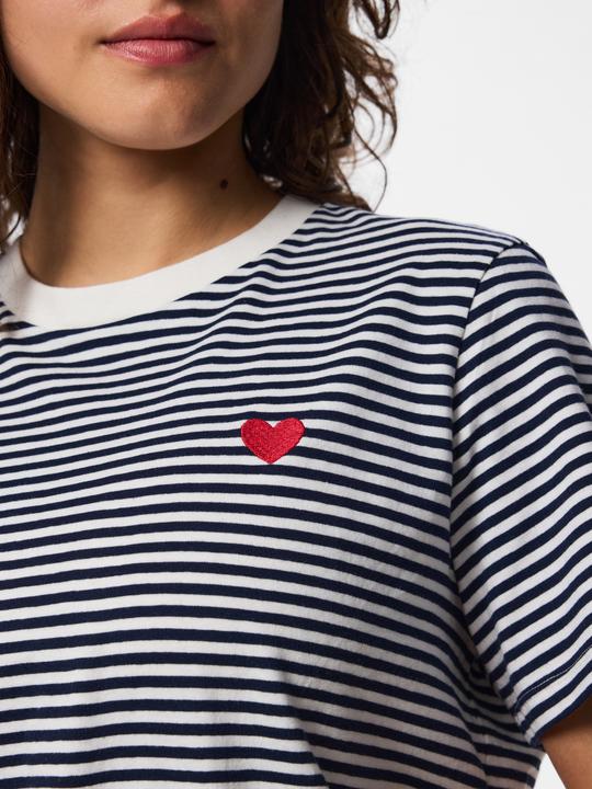 Immagine prodotto Pieces Pcmila Ss Heart Tee Jrs Noos Bc (M)