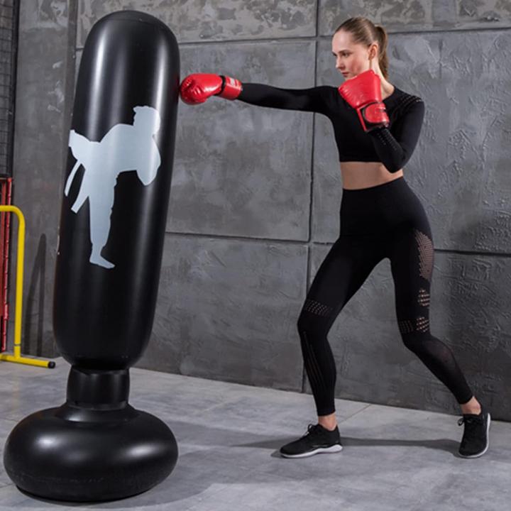 Immagine prodotto Cbx Sacco da boxe gonfiabile, sacco da boxe in piedi, 160 cm (55 cm)