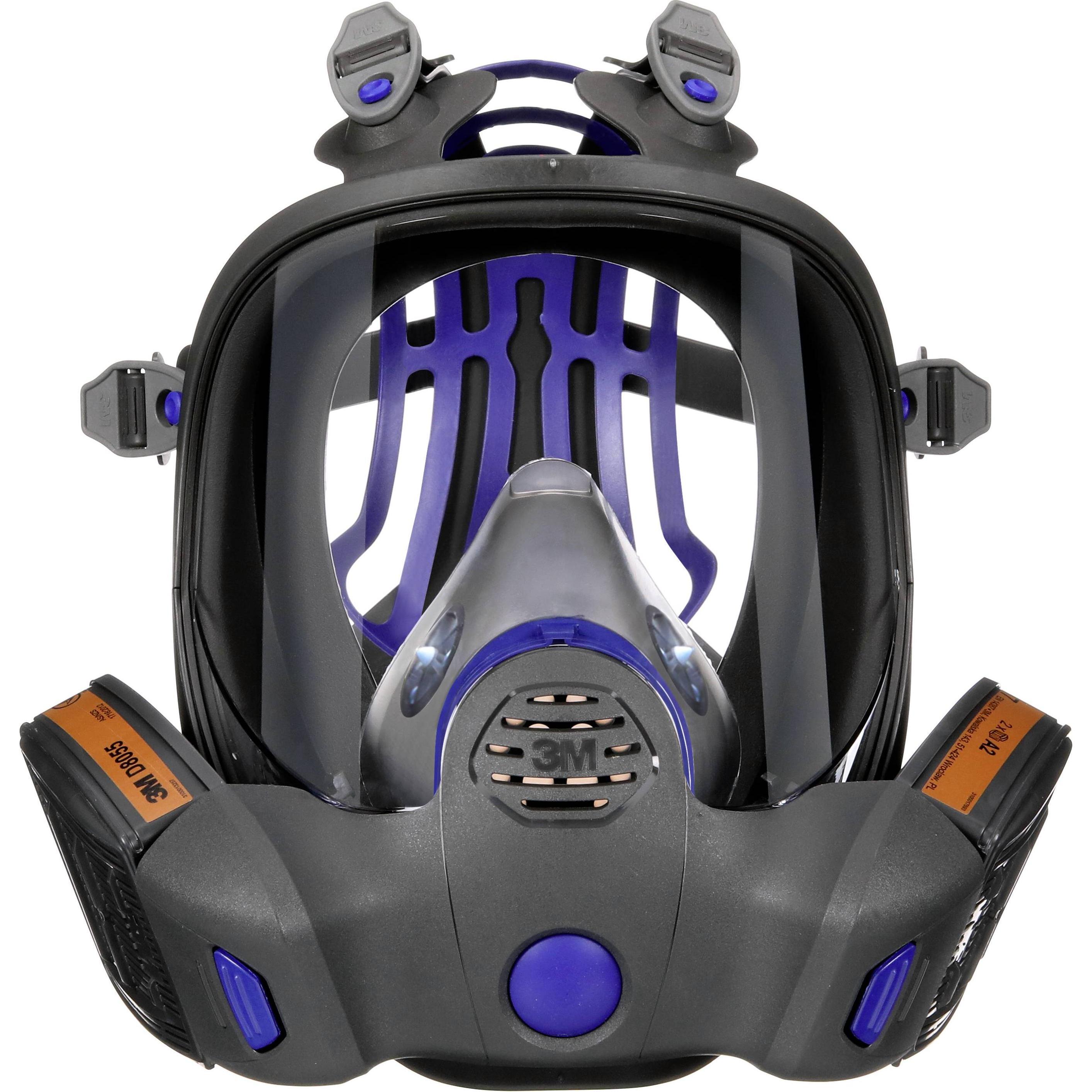 3M, Maschera respiratoria, Secure Click FF-802 maschera respiratoria a pieno facciale senza filtro Taglia: M EN 136 (1 x)