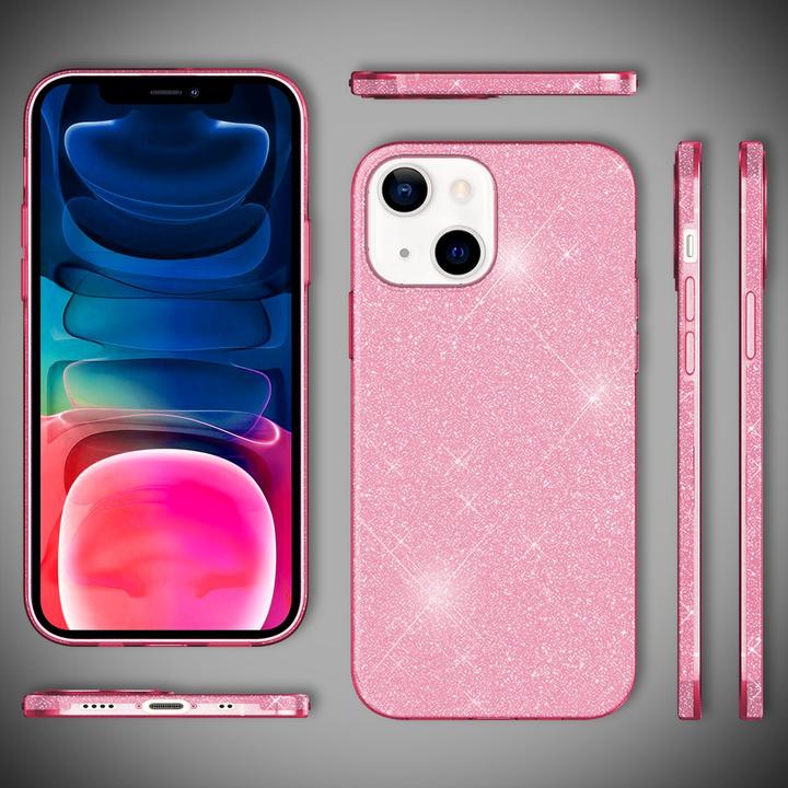 Produktbild Nalia Glitzer Handyhülle (Apple iPhone 13 mini)