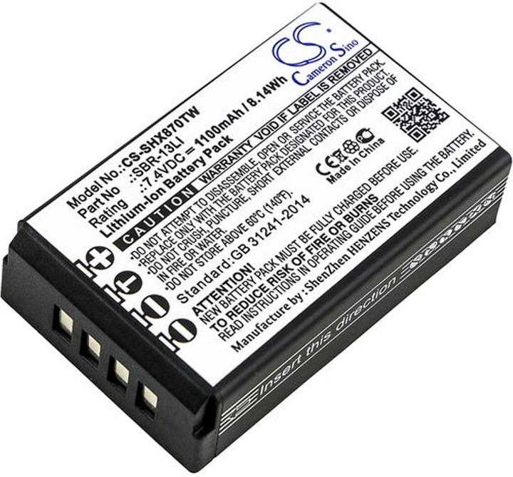 Image du produit NoName Batterie pour Horizon HX870 etc. (1 pcs, Spécifique à l'appareil, 1100 mAh)