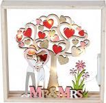 Produktbild IKO Holz-Rahmen "MR. & MRS." mit Liebespaar zum Stelle