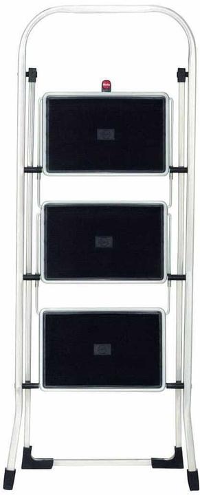 Produktbild Hailo K70 StandardLine, Aluminium-Trittleiter, 3 Stufen (Stehleiter, 106 cm)