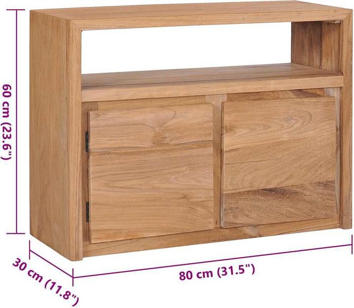 Image du produit vidaXL Amina (80 x 30 x 60 cm)