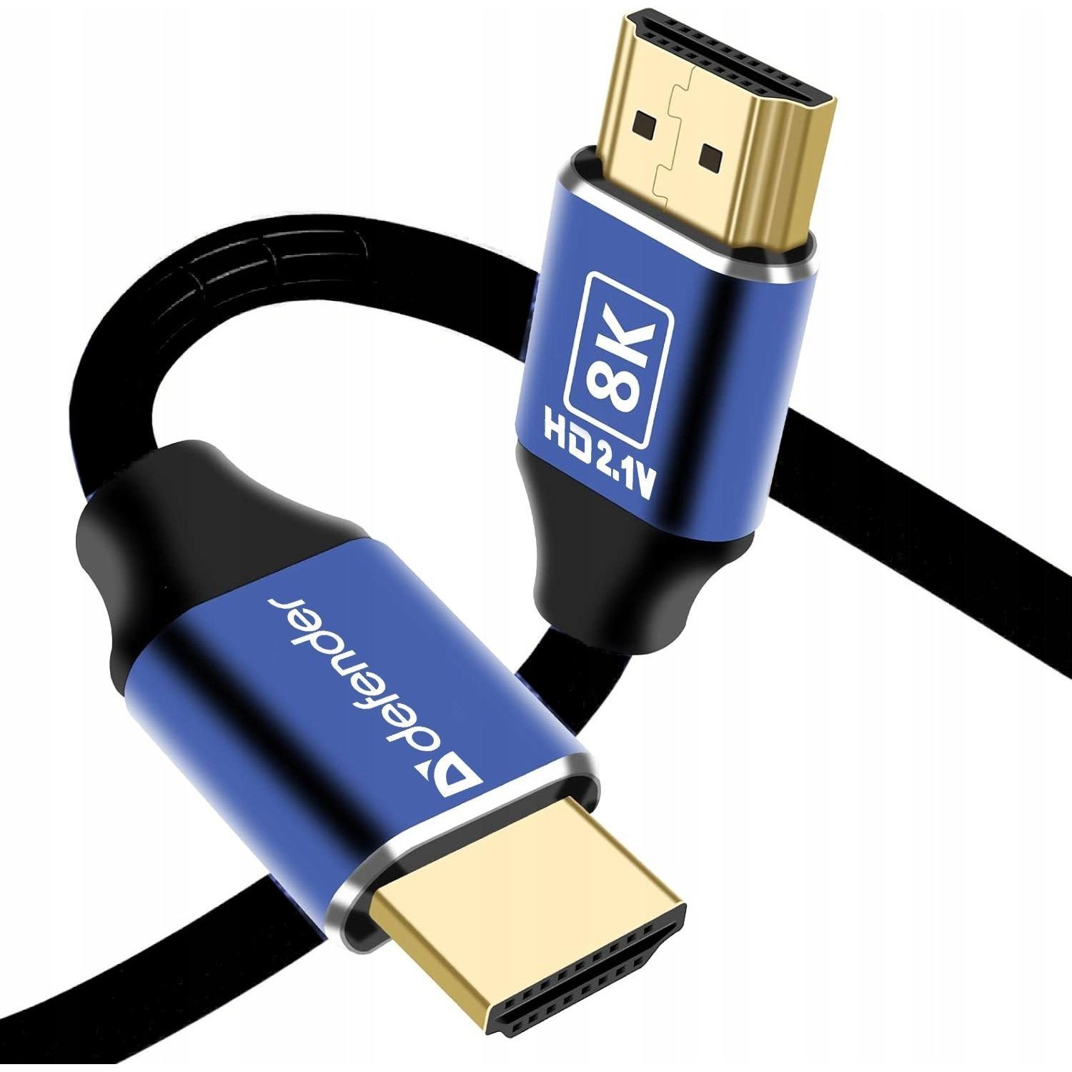 Defender Cavo HDMI - HDMI 5,1m (87333) (5.10 m), Cavo video, Nero