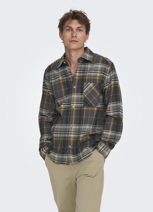 Immagine prodotto Only & Sons Vestibilità regolare camicia colletto camicia camicia camicia (L)