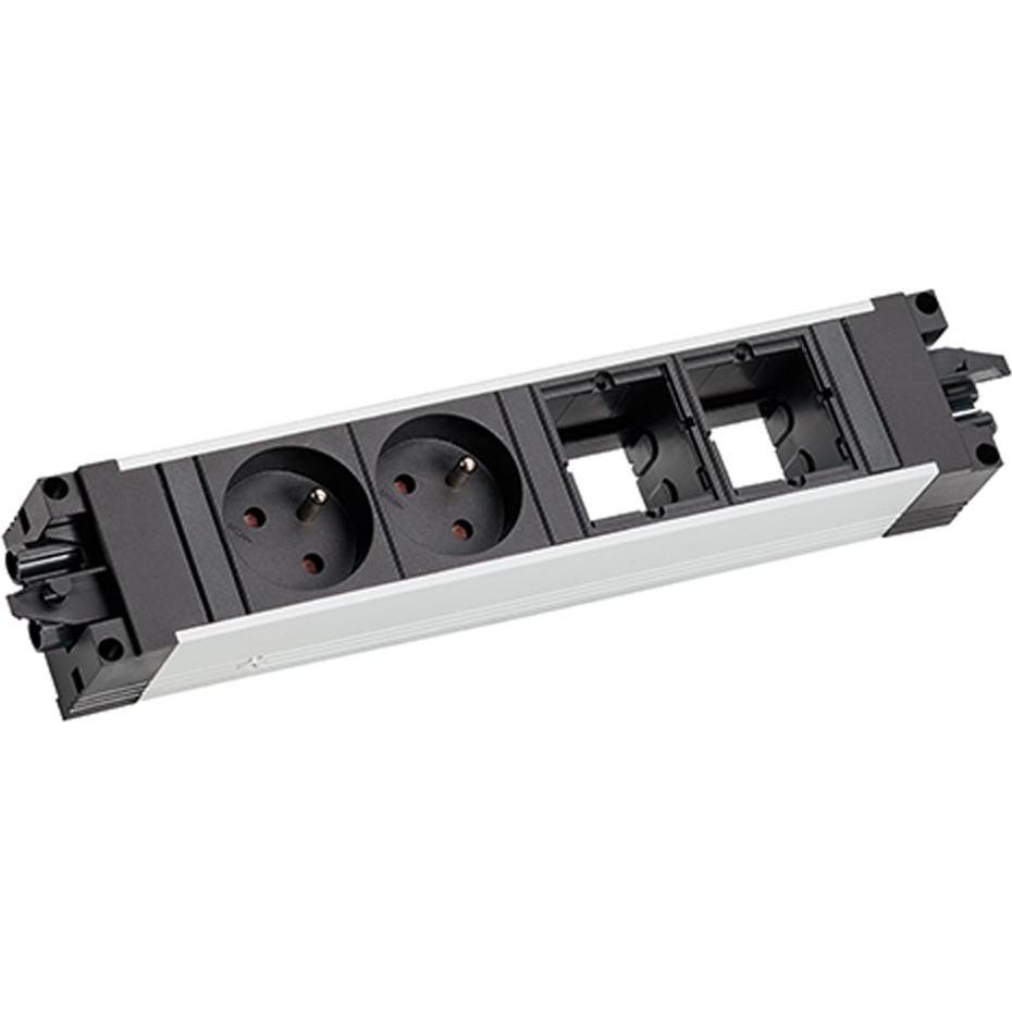 Bachmann, Steckdosenleiste, Multiple socket outlets (2 x, CEE 7/5, CEE 7/3)