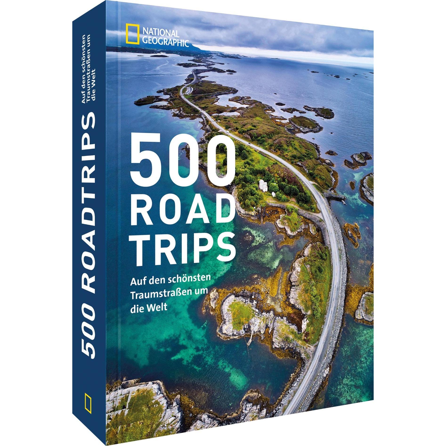 Thumbnail - 500 Roadtrips, Ratgeber von Verlagsservice Dietmar Schmitz Gmbh, National Geographic Society/Partner