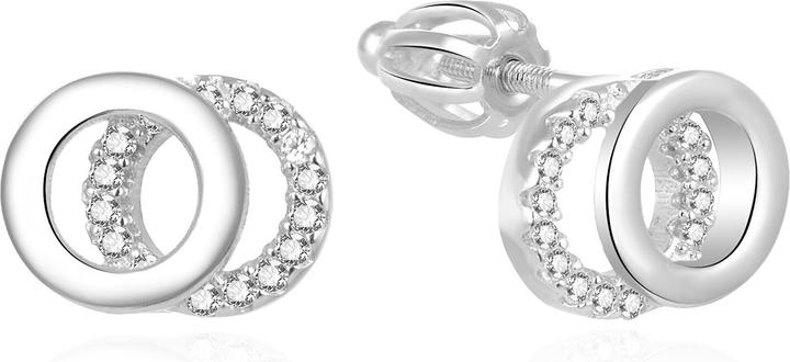 Immagine prodotto Beneto Orecchini in argento senza tempo con zirconi AGUP1550S (L)